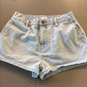 RVCA Women's Light Blue Shorts